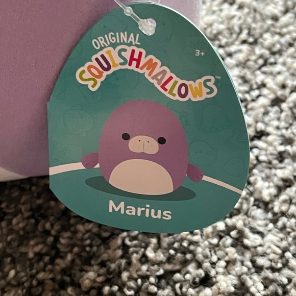 Squishmallows Lavender Seal Plush - Picture 5 of 6